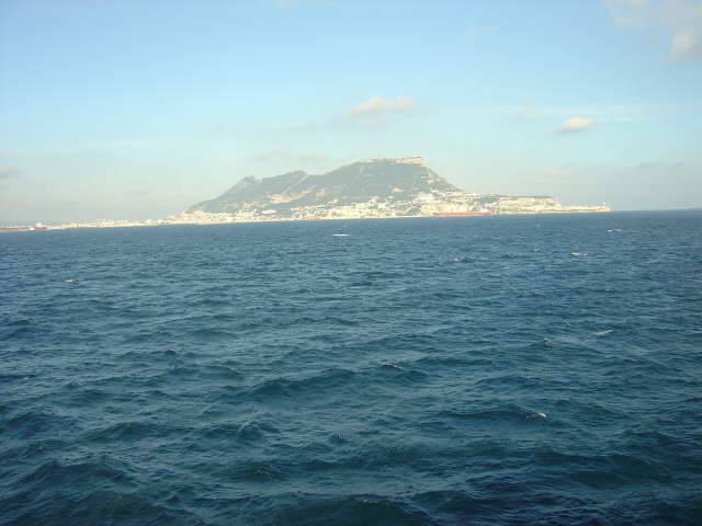 ... das ist der Felsen von Gibraltar
